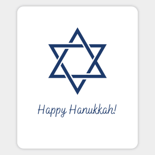 Holiday Collection - Happy Hanukkah (Blue) Magnet